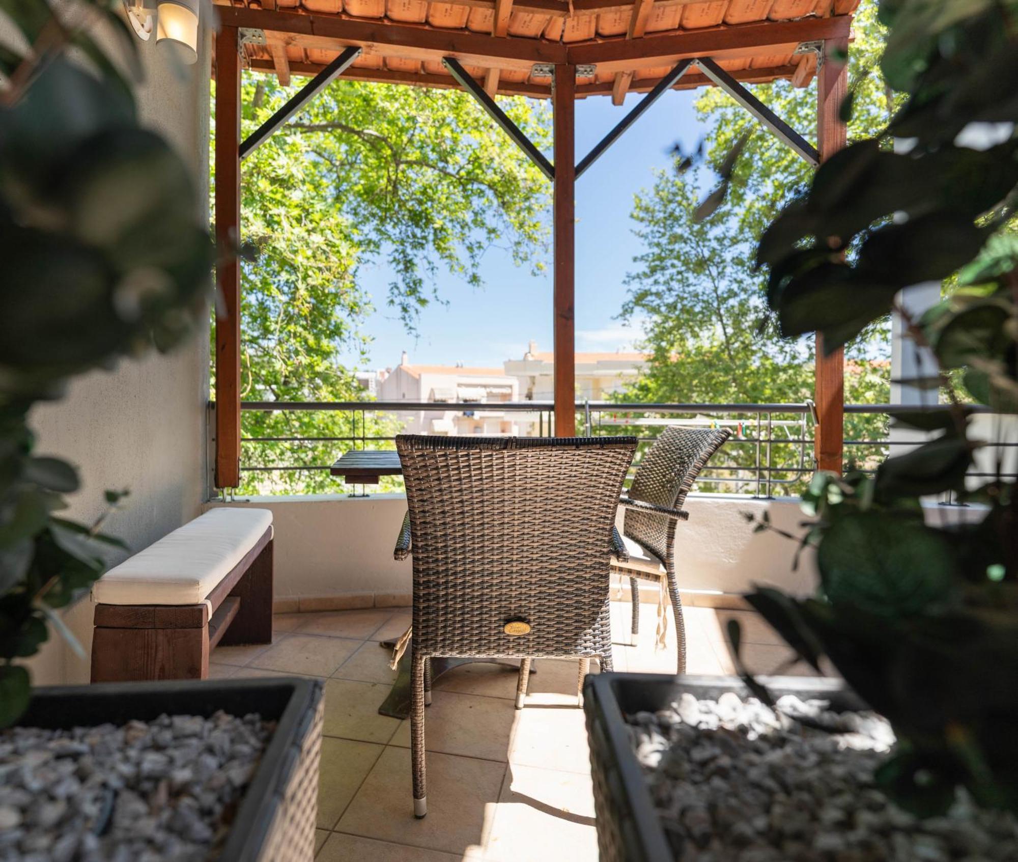 Kipos Resort Néa Péramos Dış mekan fotoğraf